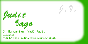 judit vago business card